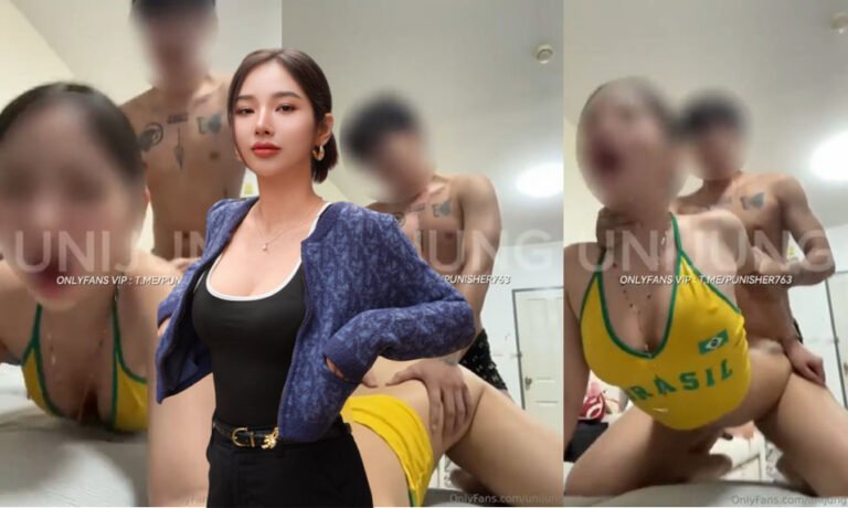คลิปหลุด Unijung น้องยูนิ Onlyfans โดนผัวจับกระแทกหีเย็ดแล้วซอยท่าหมาแบบเสียวๆกระแทกแบบไม่ยั้ง จนน้ำแตกในร้องครางอย่างเสียว