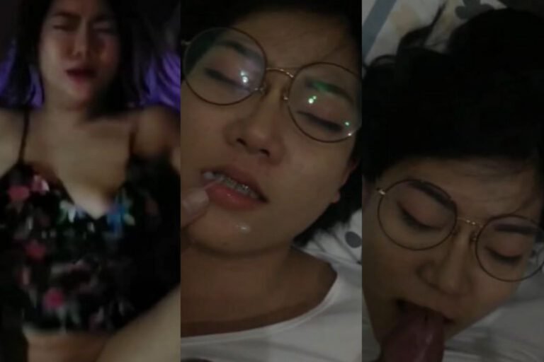 คลิปหลุดสาวแว่น น้องพิมสาวสวยนมโต หุ่นน่าเย็ด โดนเย็ดปล่อยแตกคาปาก เจอแหกหีซอยไม่ยั้ง จัดท่าหมากระแทกหีจุกๆ ก่อนชักน้ำแตกใส่ปาก