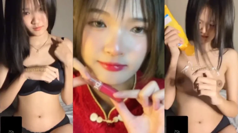 คลิปหลุด น้องแอ๋มรีวิวครีม xxx โดนผัวหลอกให้วิดีโอคอลตั้งกล้องแก้ผ้าให้ดูหน้ากล้อง ก่อนจะค่อยๆถอดเสื้อทีละชิ้นจนเหลือแต่นมกับหี ต่อด้วยเอาครีมมาทาโชว์กล้องแบบเนื้อแนบเนื้อ ทาไปนมก็เงาวับไปบอกเลยว่านมโครตน่าดูด