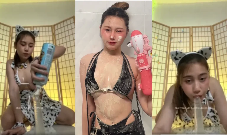 คลิปหลุด Onlyfans Kainaoa xxx กลับมาหลังจากหายจากวงการไปนาน มารอบนี้ทำให้ไม่ผิดหวัง ใส่ชุดวัวโชว์ความร่านแล้วบีบวิปครีมใส่ควยปลอม ก่อนจะเอาปากตัวเองยัดเข้าไป อมควยได้เสียวเหมือนเดิม